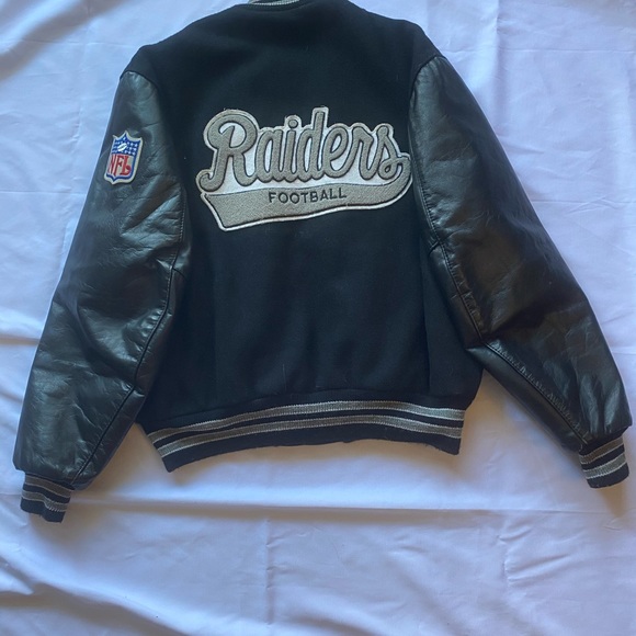 Vintage Oakland Raiders Varisty style jacket s44 - Picture 5 of 10
